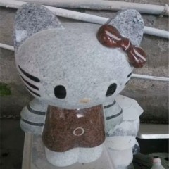 granite stone garden  animal sculptures